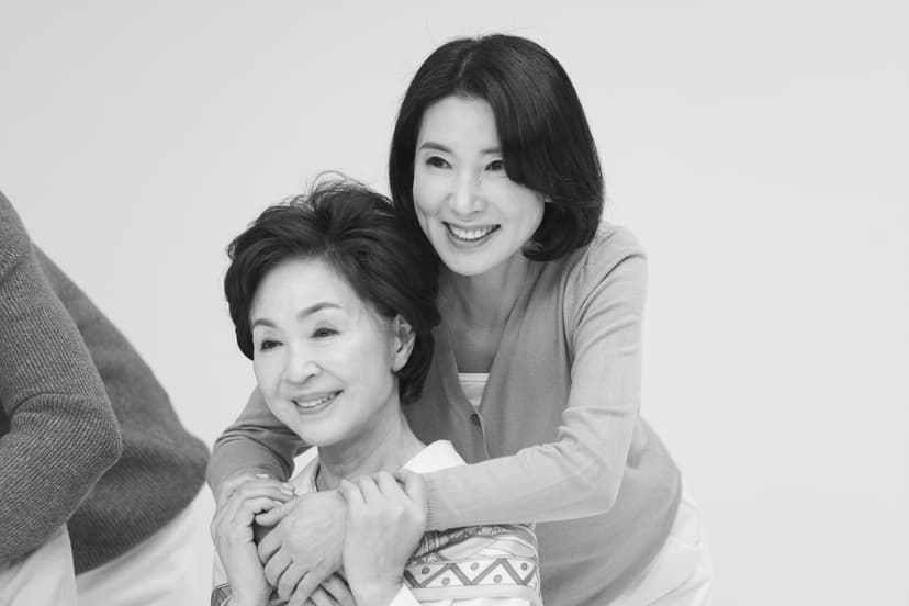 핑크 컨셉 가족 촬영 작품